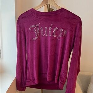 Juicy Couture Women's Fuchsia Sweatshirt